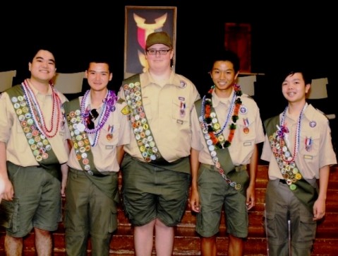 Pearl City Troop 75 Eagle Scout Court of Honor